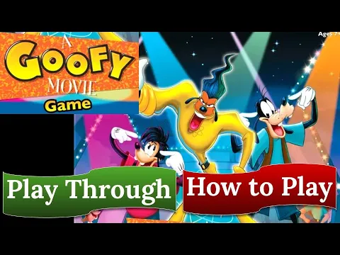Disney: A Goofy Movie Game - Play Through & How to Play