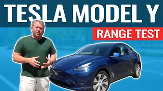 2020 Tesla Model Y 70-mph Highway Range Test