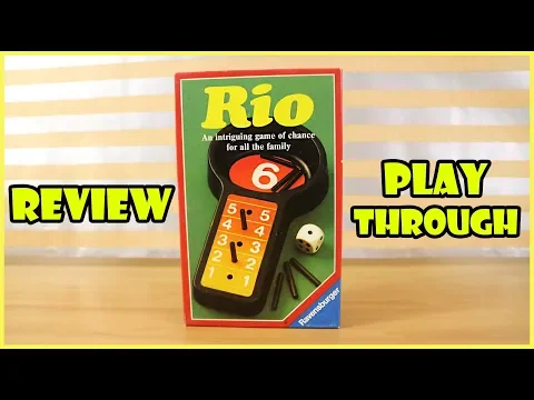 Rio 'Board' Game Playthrough & Review! | Board Game Night