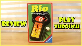 Rio 'Board' Game Playthrough & Review! | Board Game Night