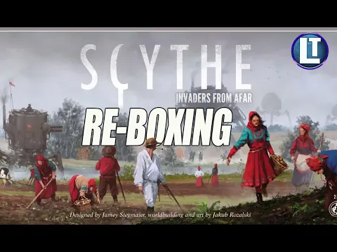 SCYTHE: INVADERS FROM AFAR Board Game Reboxing / SCYTHE Expansion Component Overview