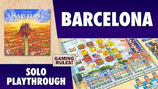 Barcelona - Solo Playthrough