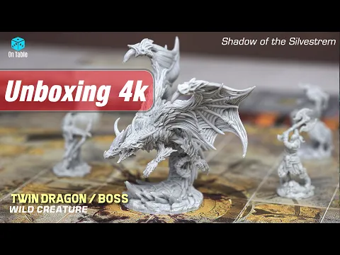 Wild Assent: Shadow of the Silvestrem + Stretch Goals, Detailed Unboxing On Table High Quality 4K
