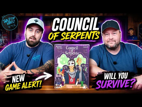 Council of Serpents Gamefound Preview | Bluff, Scheme & Outsmart Everyone!