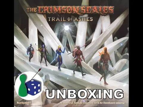 The Crimson Scales: Trail of Ashes (unboxing)