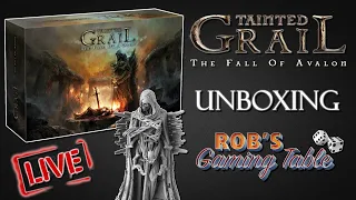 Tainted Grail: The Fall of Avalon Unboxing