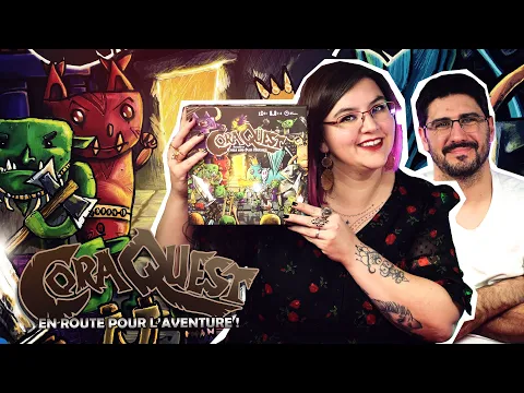 [Règles & Partie] CORAQUEST | 2 joueurs | Barbu Inc. | VOD Live