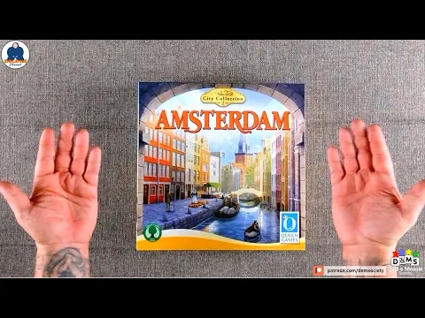 UNBOXING AMSTERDAM (ex Macao) Board Game #indabox