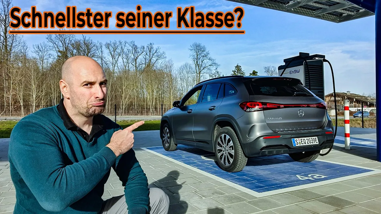 Mercedes EQA: So schnell lädt er  - So weit kommt er