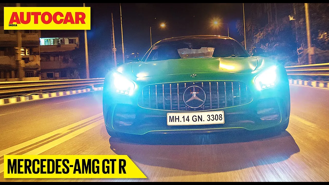 Mercedes-AMG GT R - Fly By Night | On Road Drive Review | Autocar India