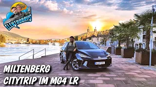 Erste Langstrecke im Elektroauto MG4 Luxury nach Miltenberg #electriccar #roadtrip #travel