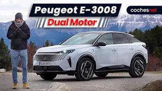 Peugeot E-3008 Dual Motor | De viaje con un eléctrico en invierno / Review en español | coches.net