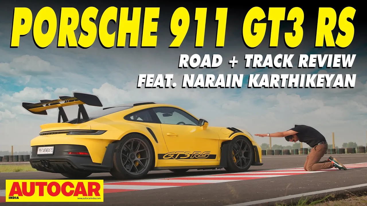 Porsche 911 GT3 RS review - It's a street legal track car! | @autocarindia1