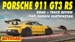 Porsche 911 GT3 RS review - It's a street legal track car! | @autocarindia1