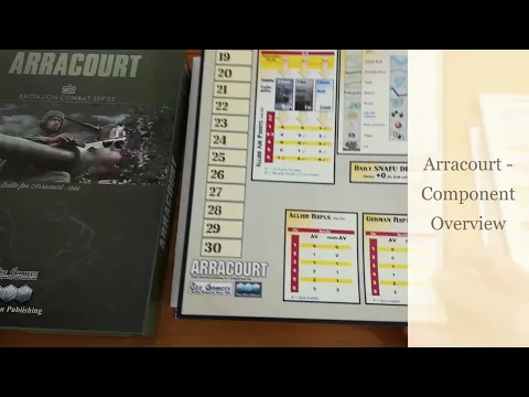 Arracourt (Battalion Combat Series) - Component Overview - Diagonal Move
