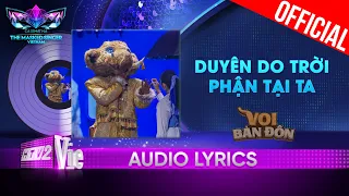 DUYÊN DO TRỜI PHẬN TẠI TA