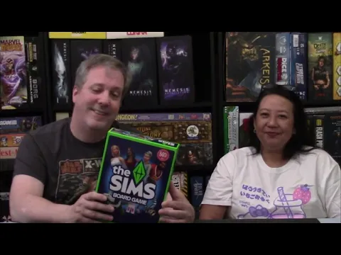 The Sims Board Game by Goliath Unboxing