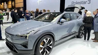 Brussels Motor Show 2023 – vi tittar på Polestar 3, Lotus Eletre, Audi Skysphere mfl (ENG SUB)