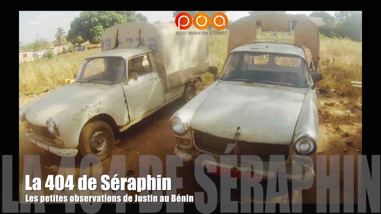 La Peugeot 404 Pick-up de Séraphin (POA au Bénin)