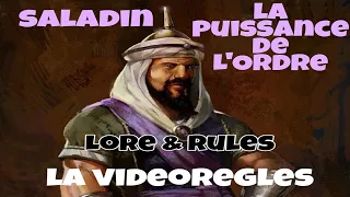 SALADIN - LA VIDÉO RÈGLES