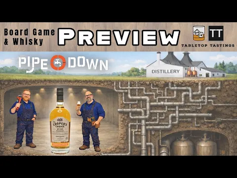 Pipe Down Preview and Coopers Choice Whisky Pairing Tabletop Tasting