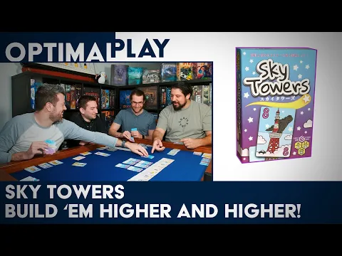 Sky Towers Playthrough - Building up to the Skies!