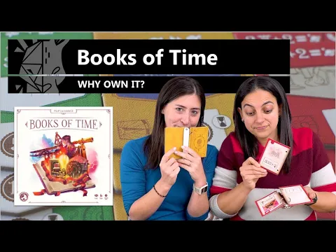 Books of Time ~ as the binder novelty wore off, the efficiency puzzle kicked in | Board Game Review