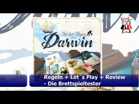 Auf den Wegen von Darwin - Regeln + Let´s Play + Review - Brettspiel - Die Brettspieltester