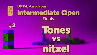 Tones vs nitzel - 2023 Intermediate Tak Open FINALS G2 - Live Commentary