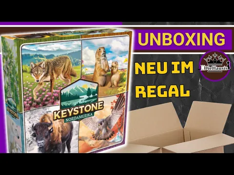 Keystone: Nordamerika | WAS IST DRIN? - Brettspiel Unboxing ( Asmodee) [Brettspiele]