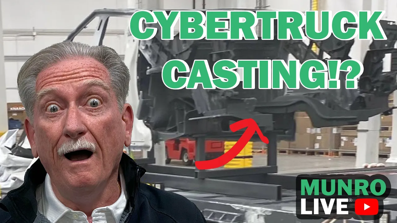Ask Munro E3: Sandy's Take on Tesla's Cybertruck Castings
