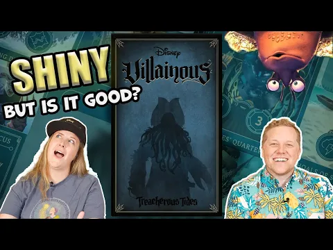 Villainous: Treacherous Tides Review – Davy Jones & Tamatoa Dive In