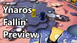 Ynaros Fallin' Preview | A Strategy Game for 2 or 4 Players Coming to Kickstarter Soon | Sponsored