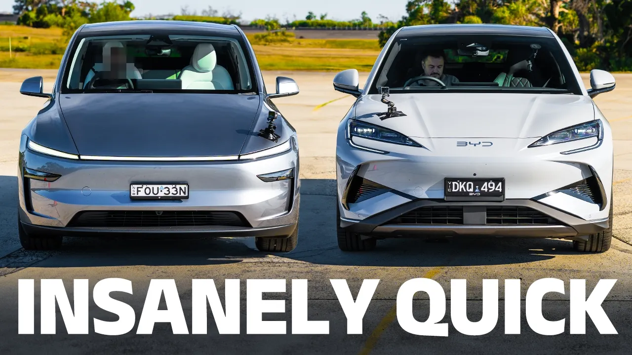 DRAG RACE: Tesla Model Y dethroned by BYD Sealion 7