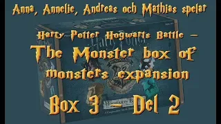 Låt oss spela Harry Potter Hogwarts Battle: Monster box of Monsters Expansion - Box 3 (del 2/2)