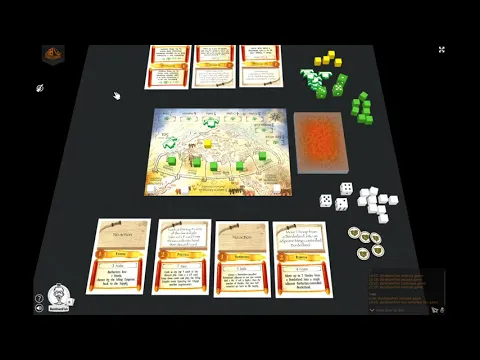 The Ming Voyages 2-player from Virtually Expo live stream, by Alan Paull