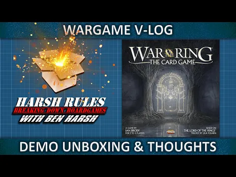 Demo Unboxing - War of the Ring - The Card Game