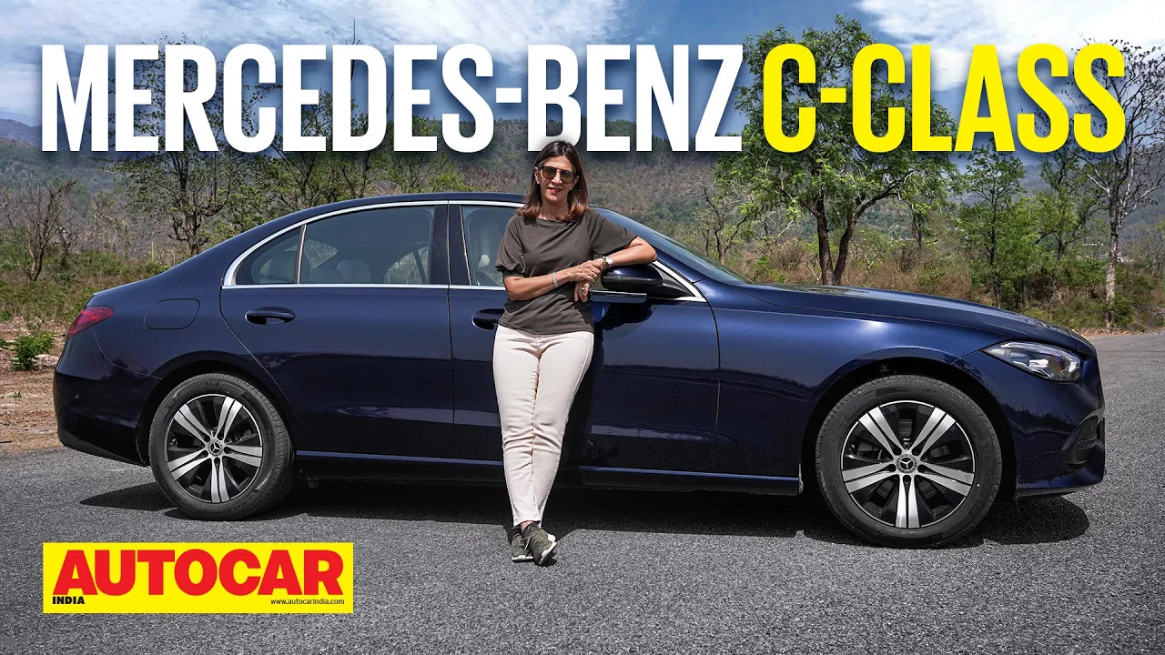 2022 Mercedes-Benz C-Class review - It's a baby S-Class! | First Drive | Autocar India