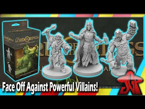 SILENT unboxing: Dwellers in Darkness Figure Pack for The Lord of the Rings Journeys in Middle-earth