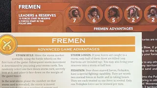 Comparing Fremen in Dune vs Dune Conquest