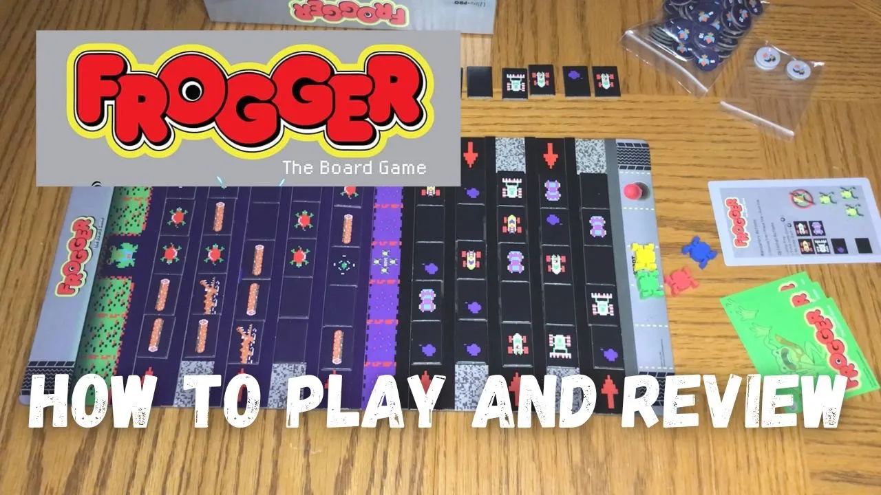 Frogger: The Board Game - How to Play and Review