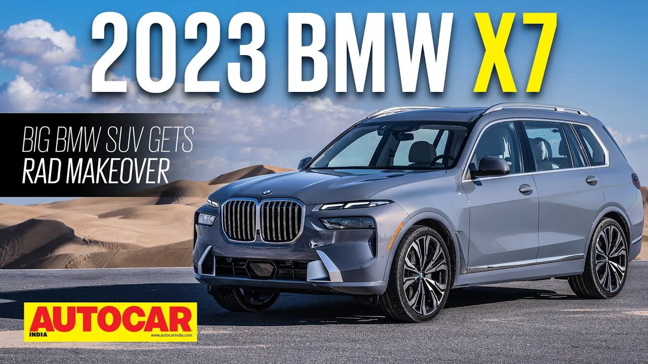 2023 BMW X7 review - Big BMW SUV gets rad makeover | Drive | Autocar India
