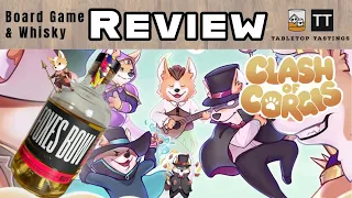 Clash of Corgis 2nd Edition and Foxes Bow - Board Game Whisky Pairing