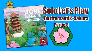 Solo Let's Play | Dorfromantik: Sakura | Partie 8 | Auf den Tisch!