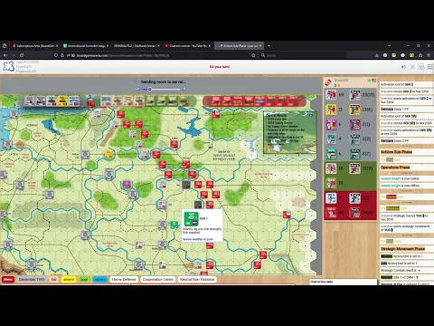 Dren608 plays: Unconditional Surrender Europe Solo Run part 14, December 41 - USSR winter gains