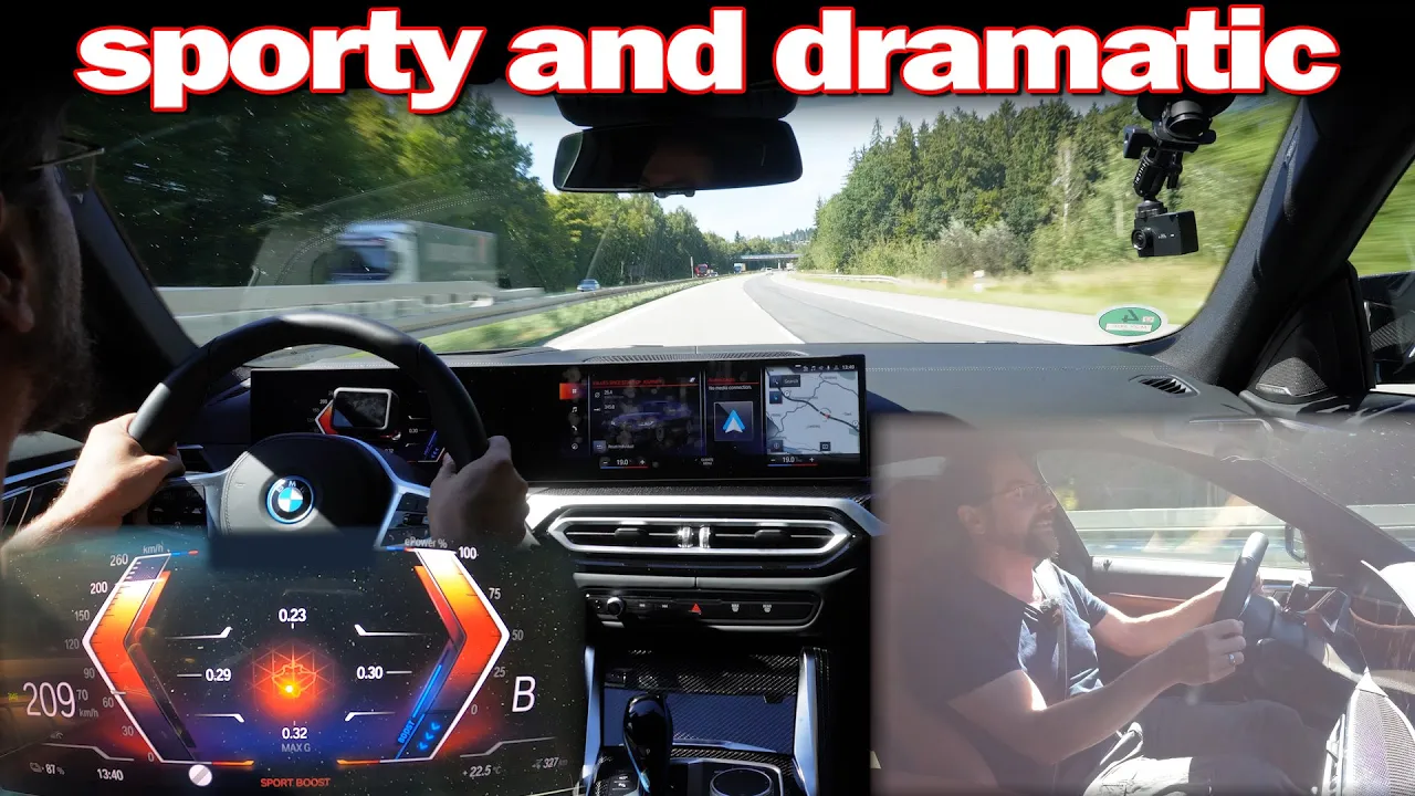 BMW i4 M50 - What a quiet and comfy ride