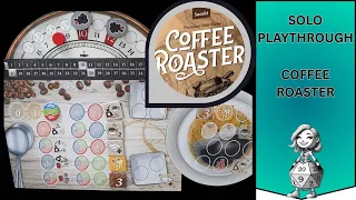 COFFEE ROASTER - Solo Let's Play Playthrough