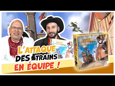Colt Express Convoyeurs et Trains blindés, en 1 minute