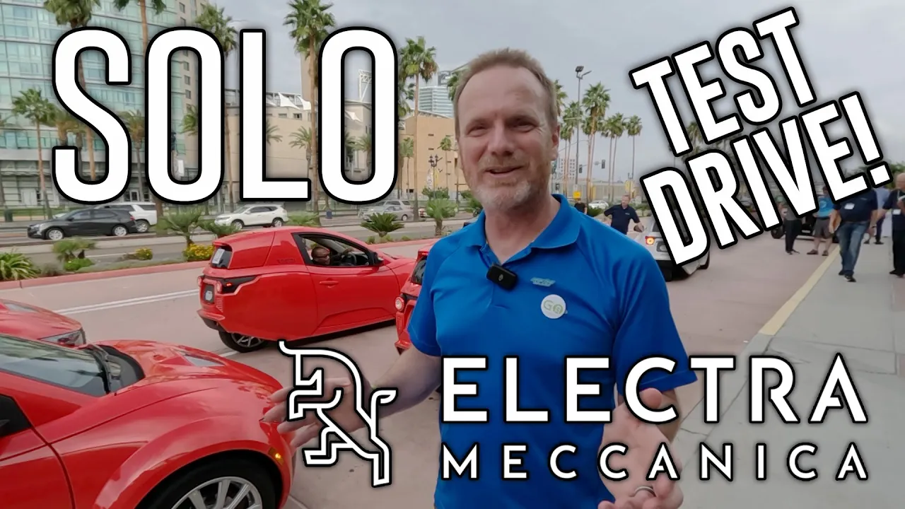 Electra Meccanica SOLO First Drive! Ultimate Urban Electric Car?