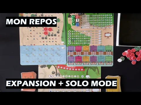 Mon Repos Solo Mode Expansion PnP Board Game Preview